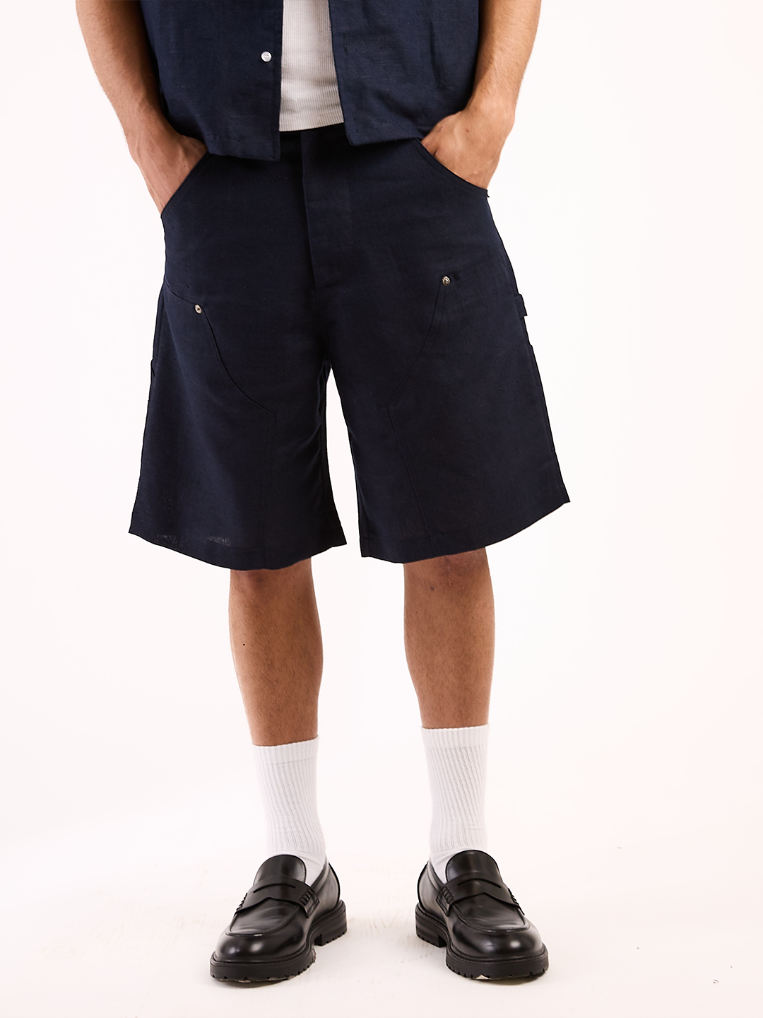 LINEN SHORTS