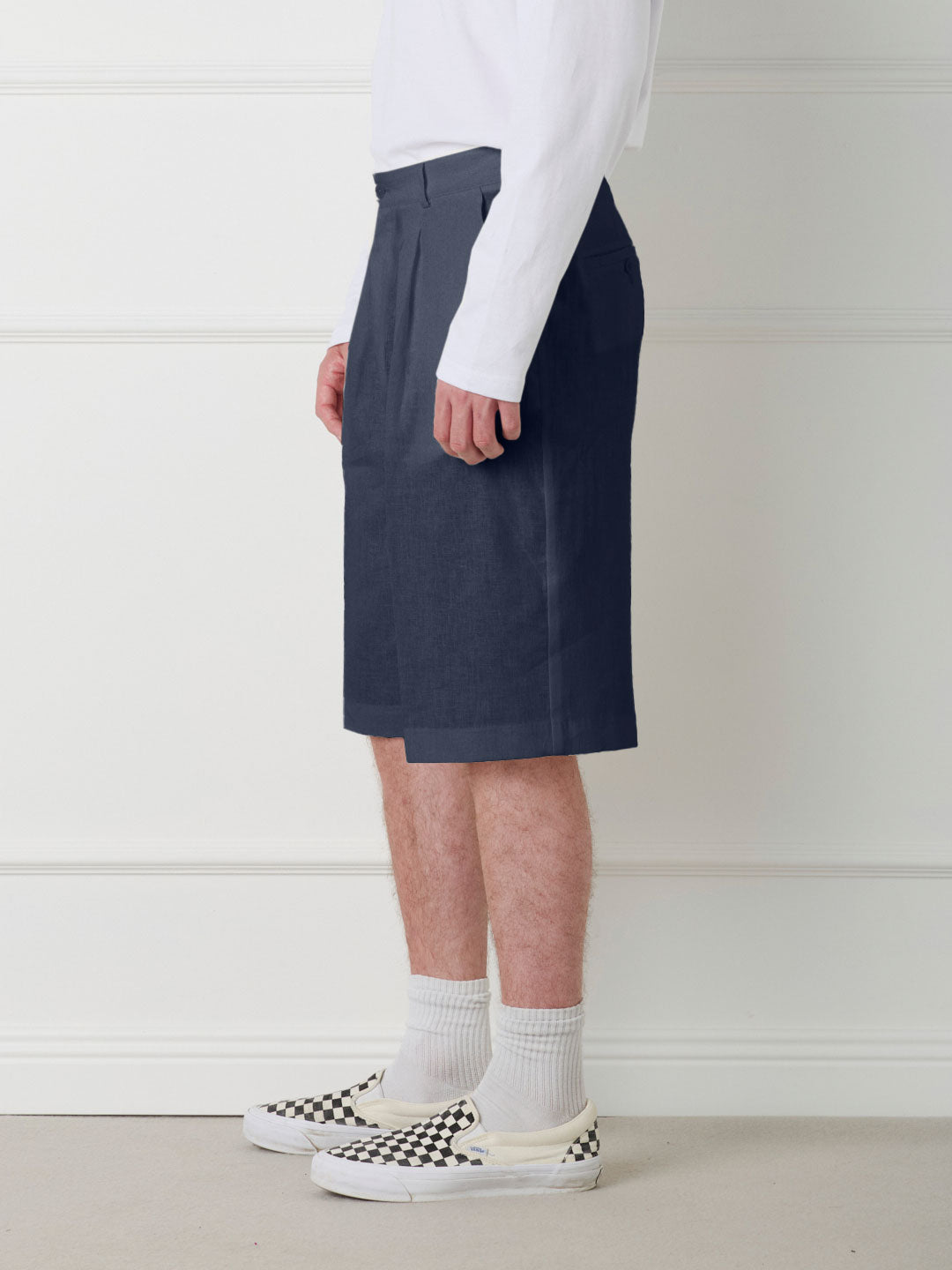 LINEN SHORTS