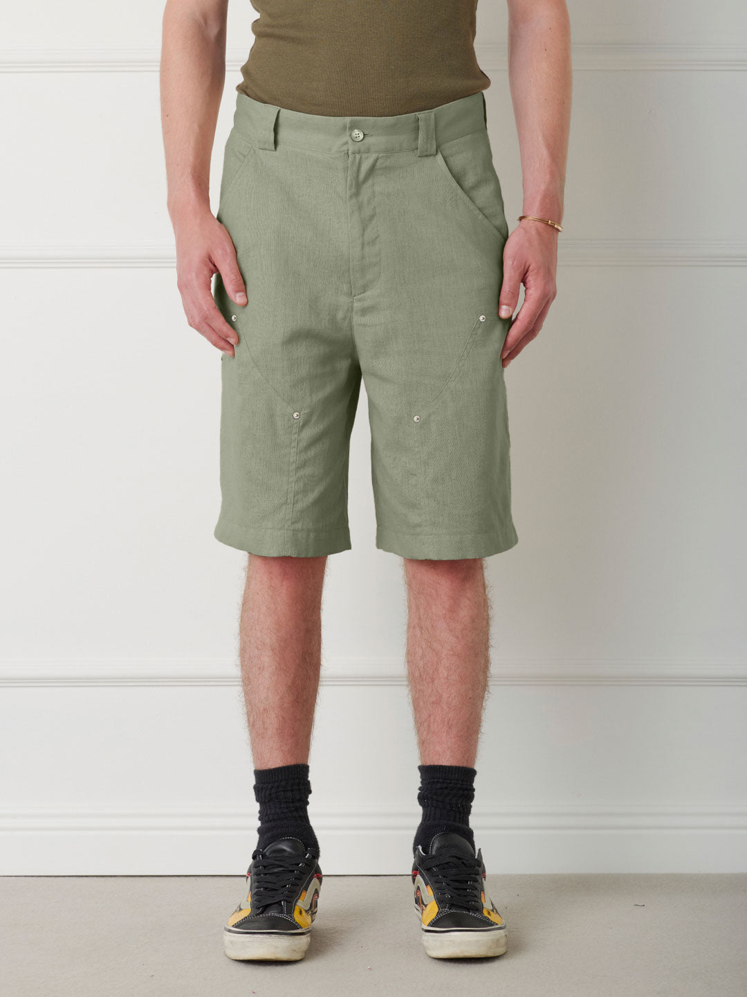 OASI - LINEN CARPENTER SHORTS