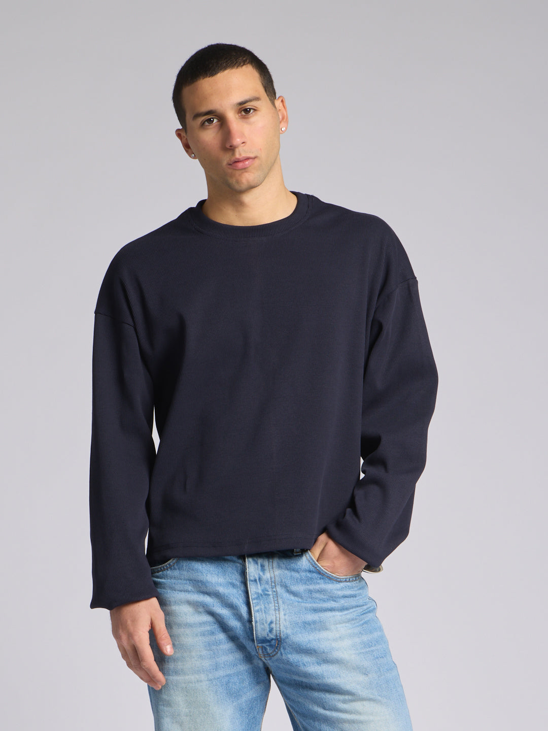 RIBBED LONGSLEEVE