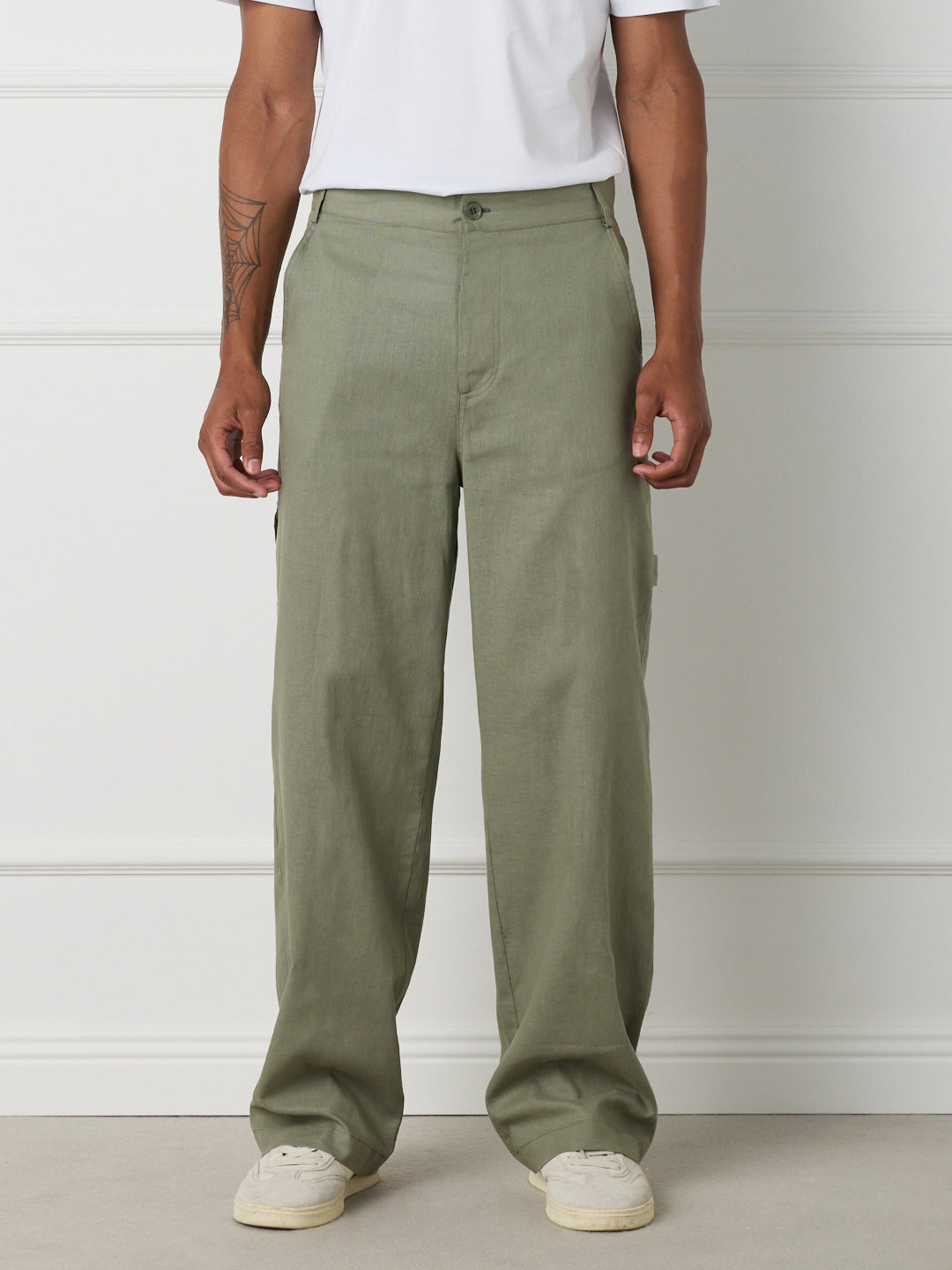 SAHARA - CARPENTER LINEN PANTS