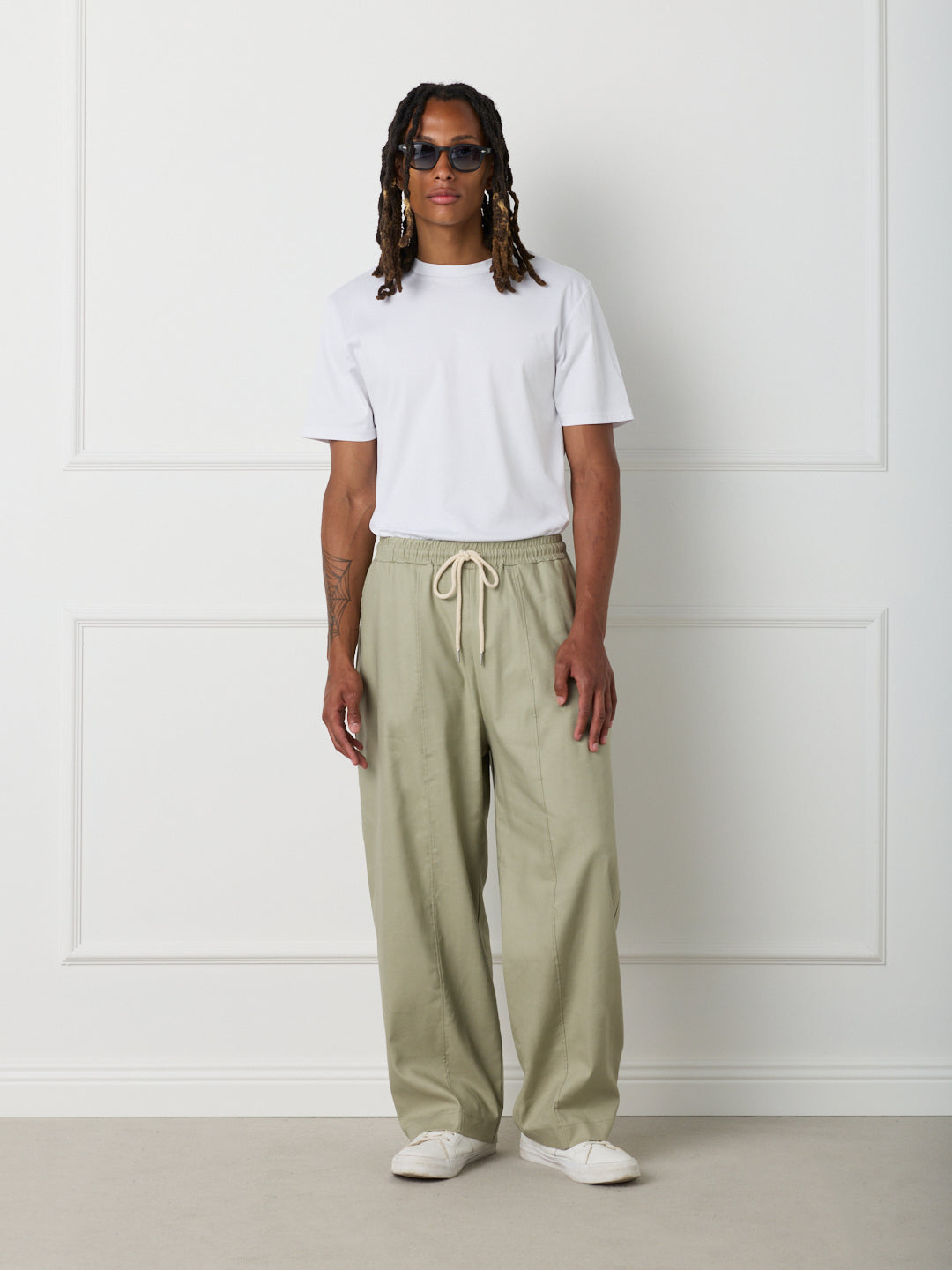 DUNE - LINEN COTTON BIGGY TROUSERS