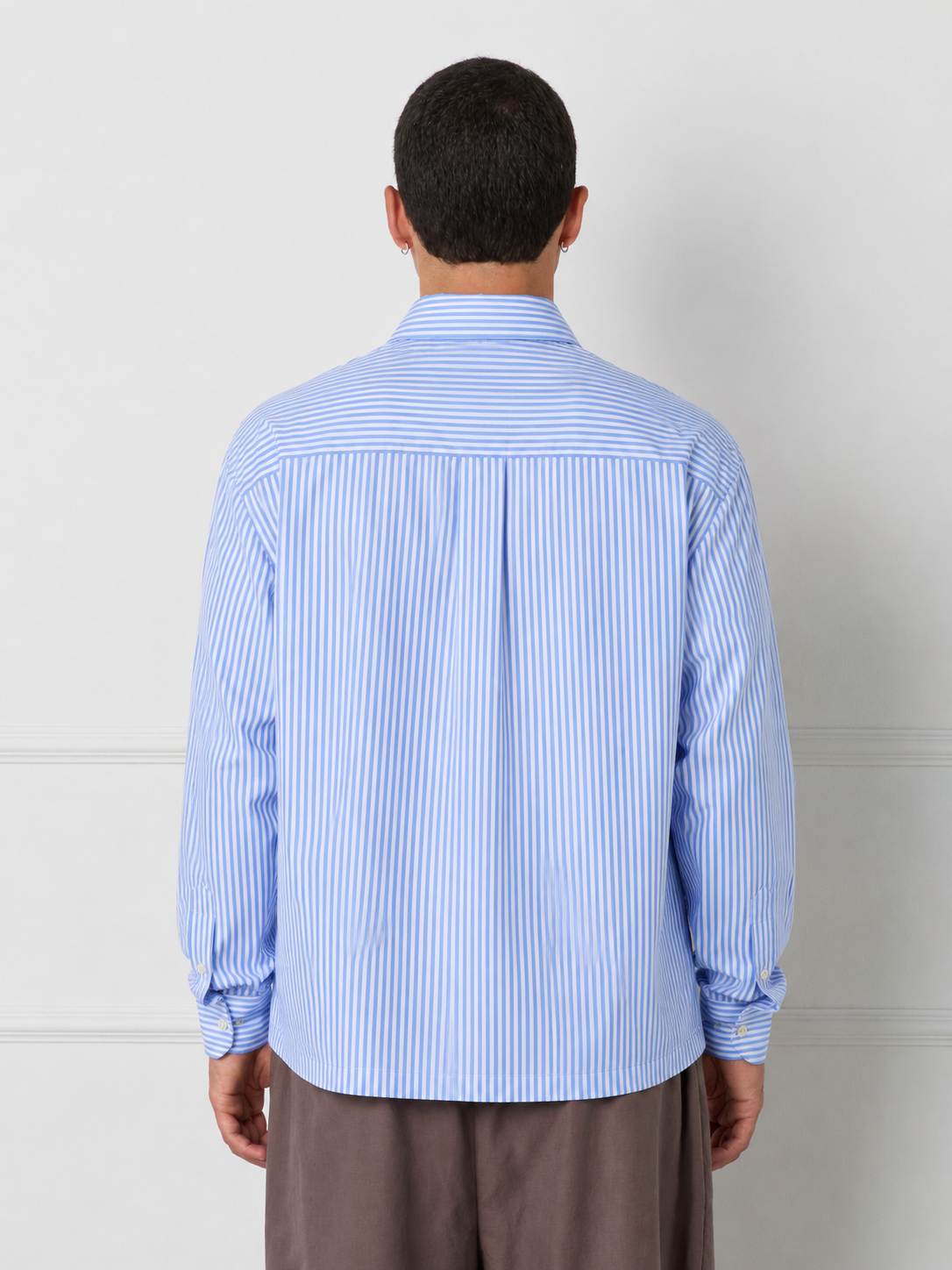 POPELINE STRIPED SHIRT