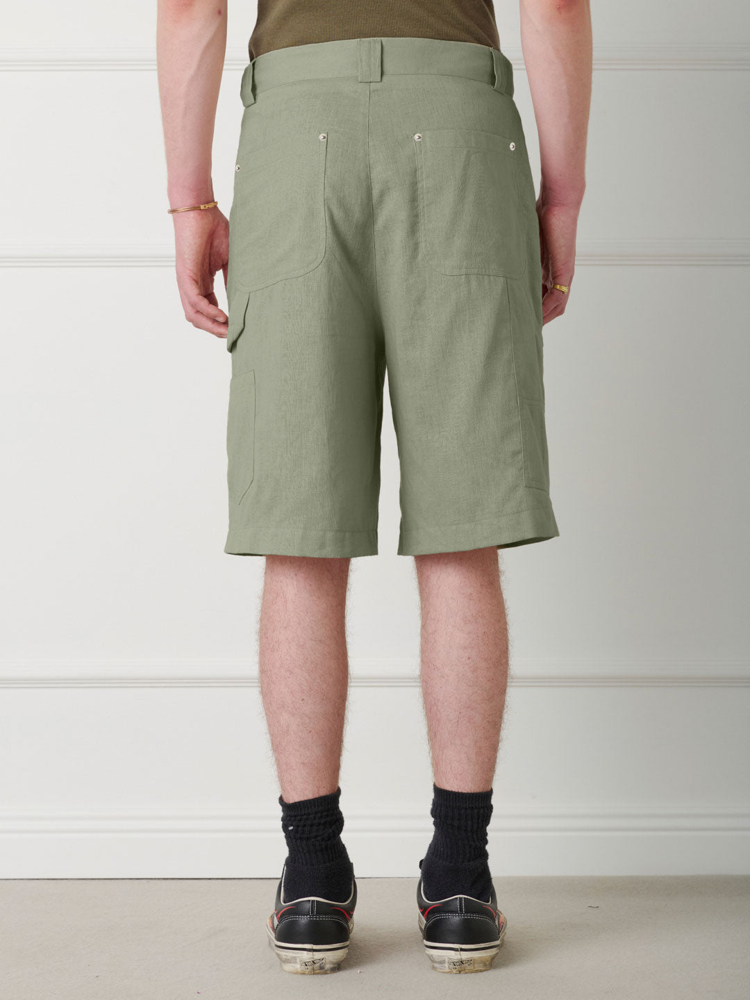 OASI - LINEN CARPENTER SHORTS