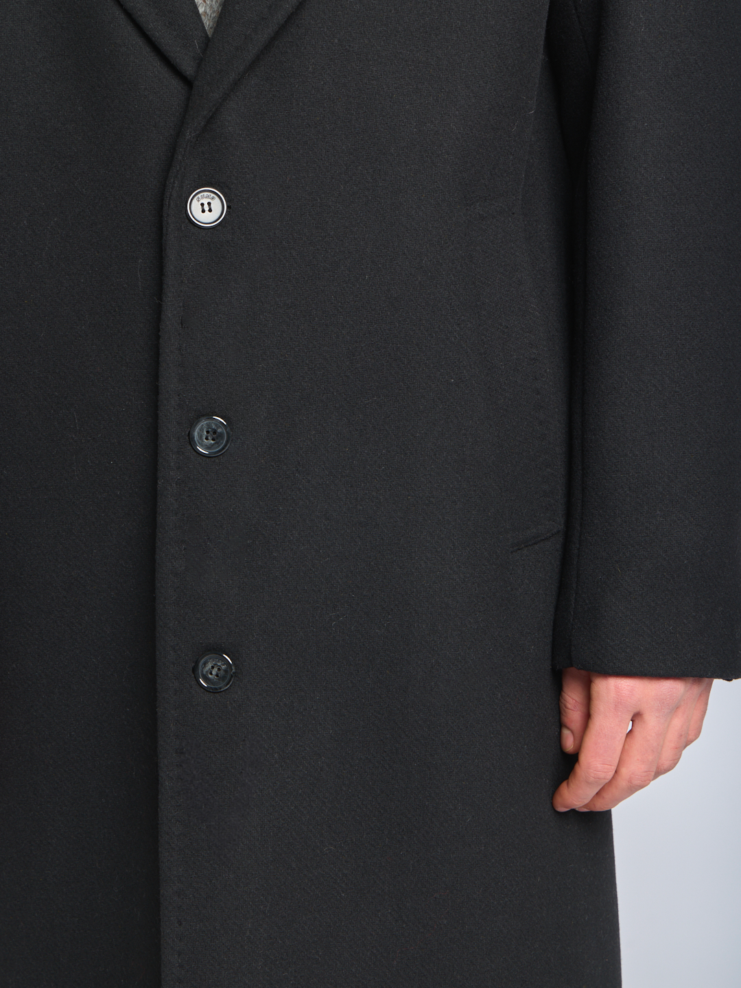 SINGLE WOOL COAT