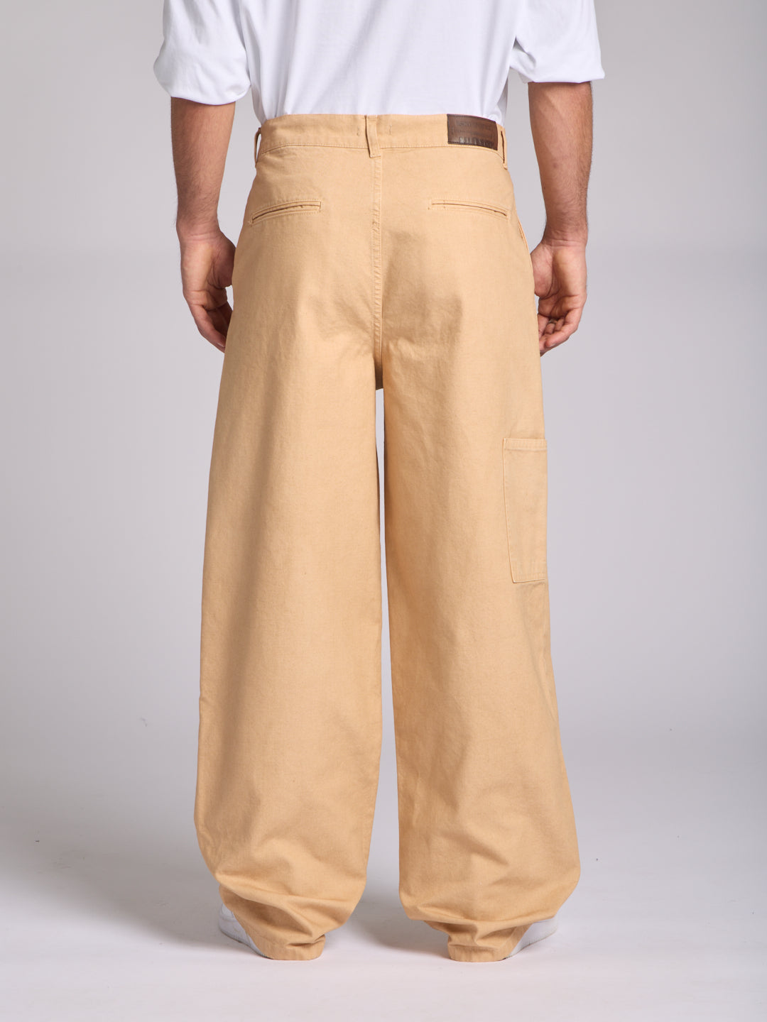 CANVAS PINCE TROUSERS