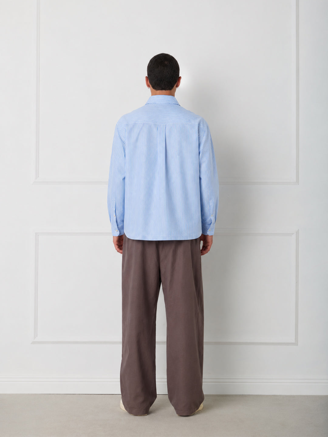POPELINE STRIPED SHIRT