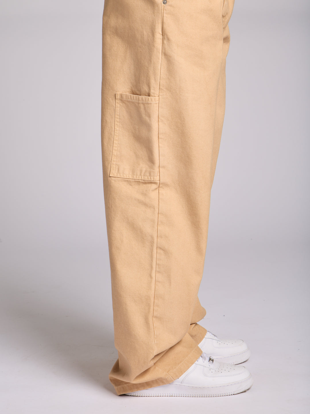 CANVAS PINCE TROUSERS