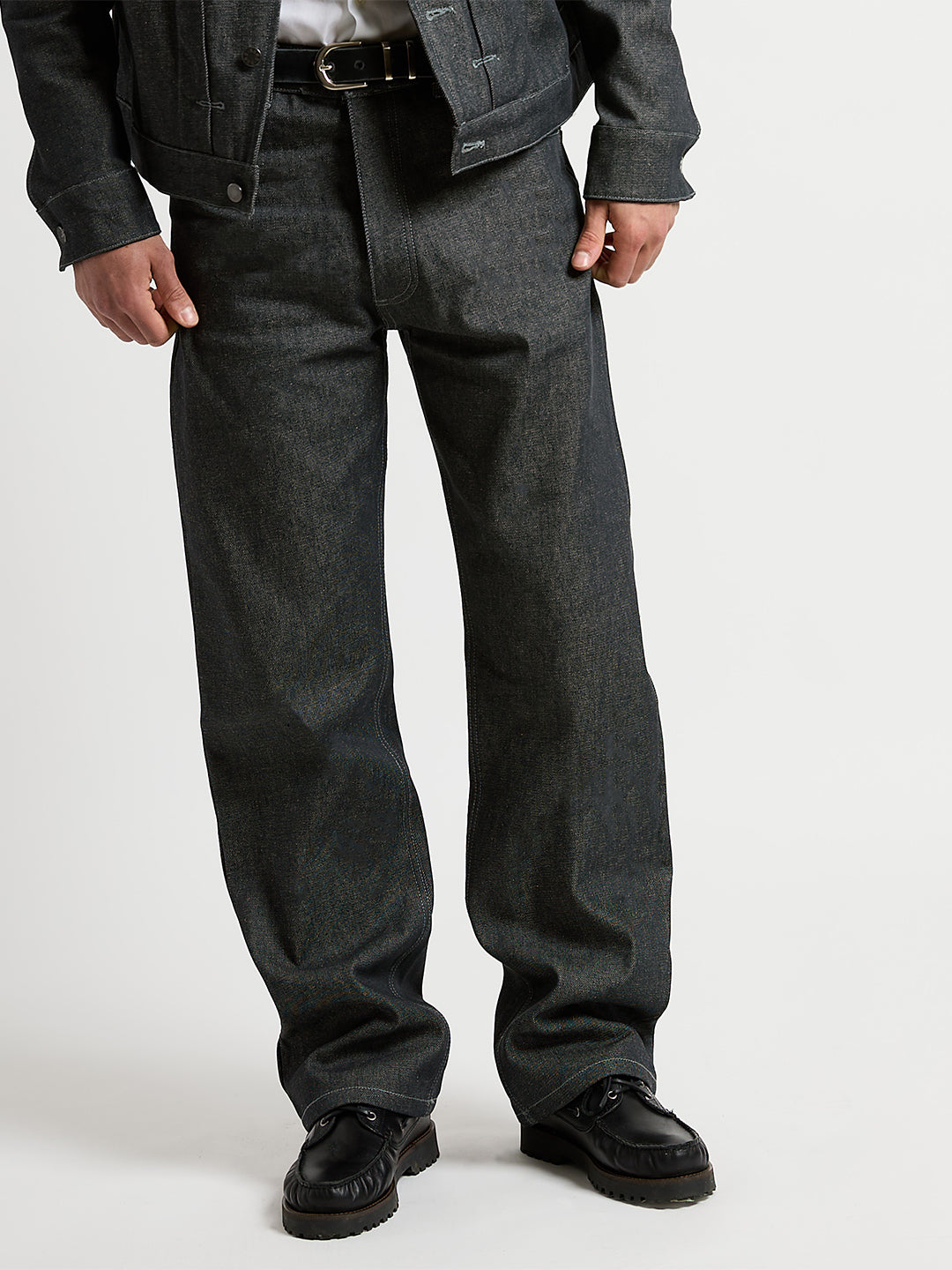 RAW DENIM JEANS