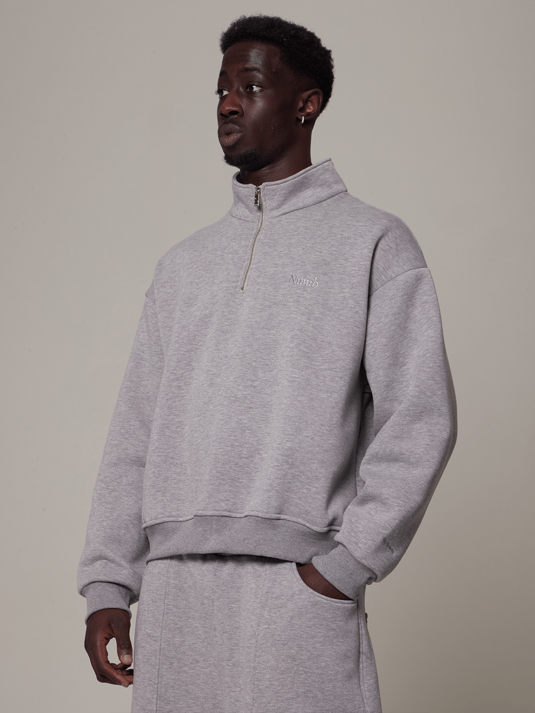 MY PERFECT HALF ZIP HOODIE