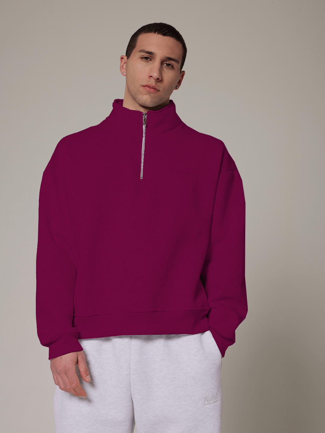 MY PERFECT HALF ZIP HOODIE