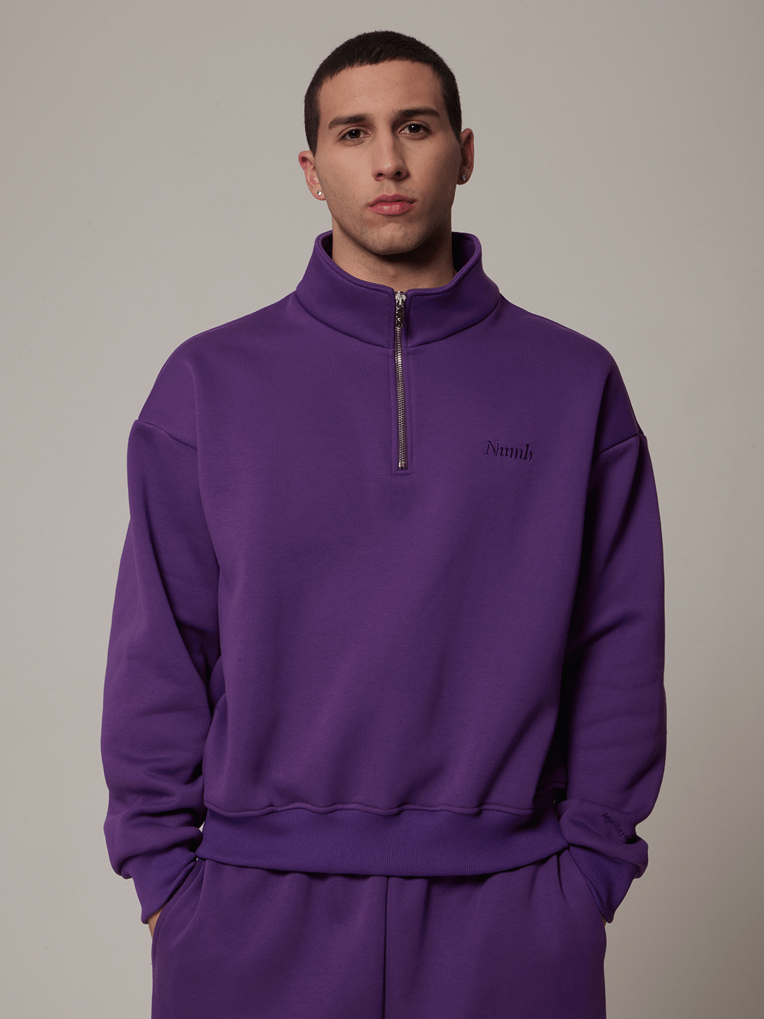 MY PERFECT HALF ZIP HOODIE