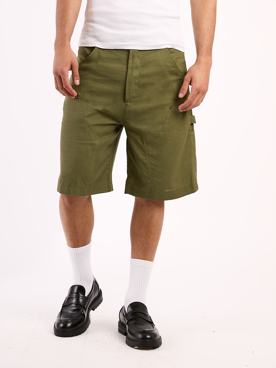 LINEN SHORTS