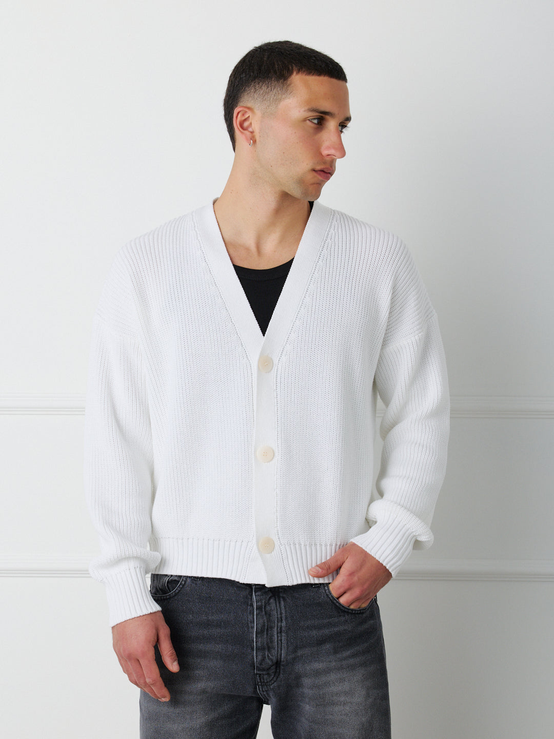CARDIGAN COTTON SWEATER