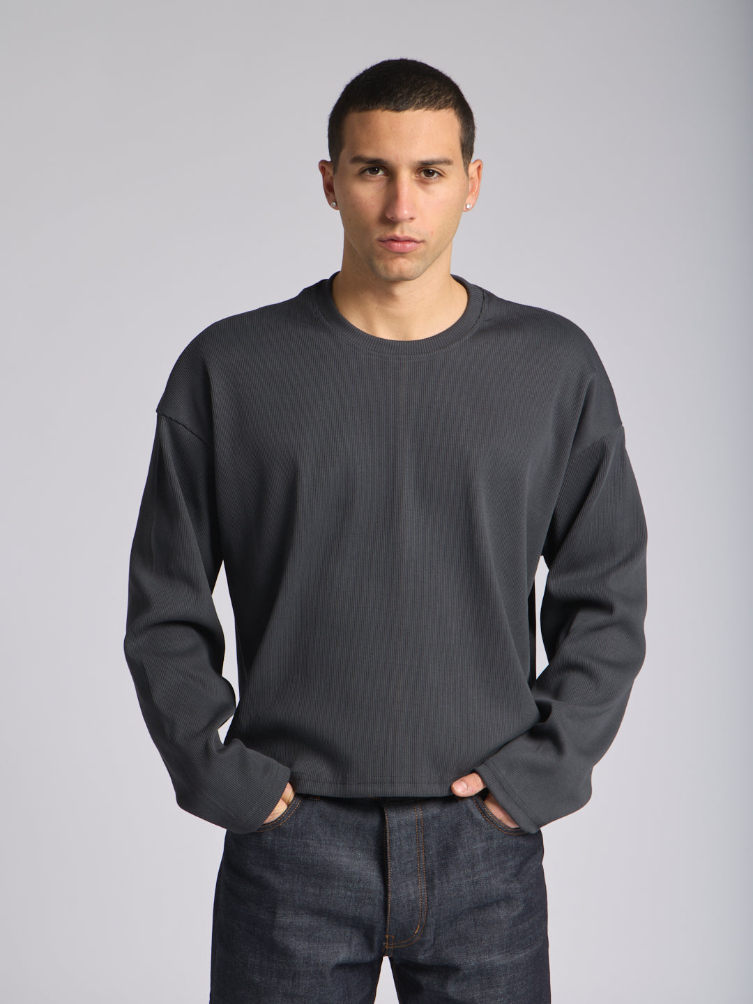 RIBBED LONGSLEEVE