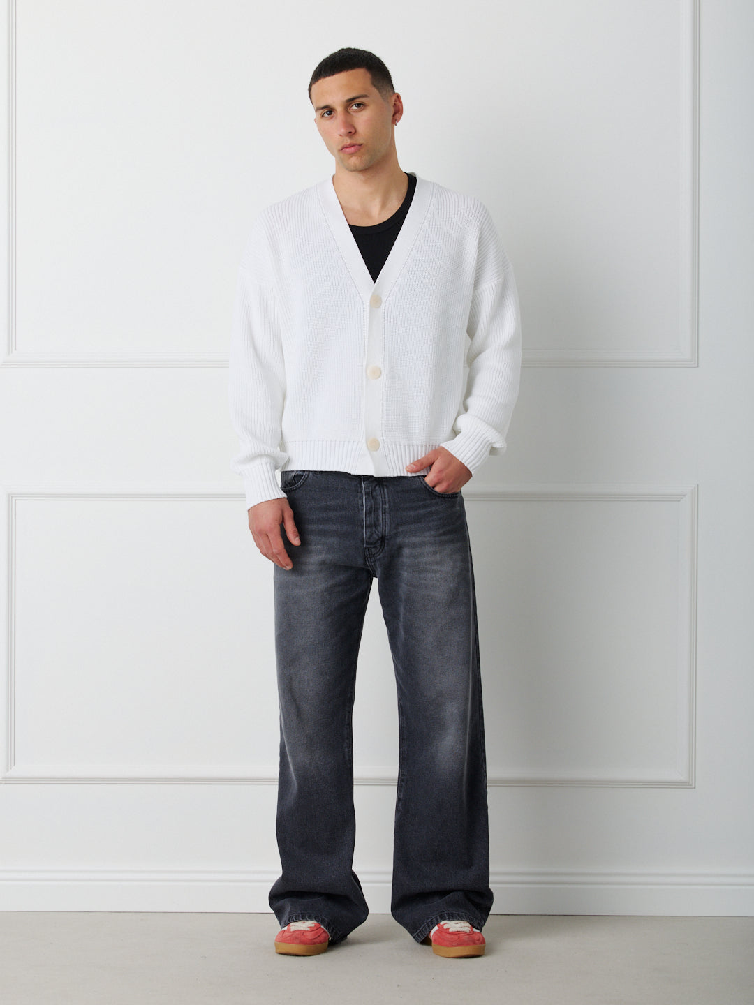 CARDIGAN COTTON SWEATER