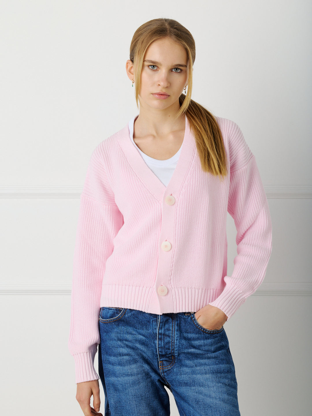 CARDIGAN COTTON SWEATER