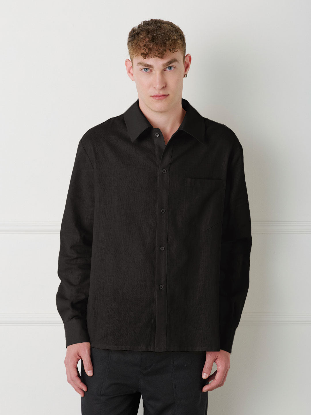 OASI - LINEN LONG SLEEVE SHIRT