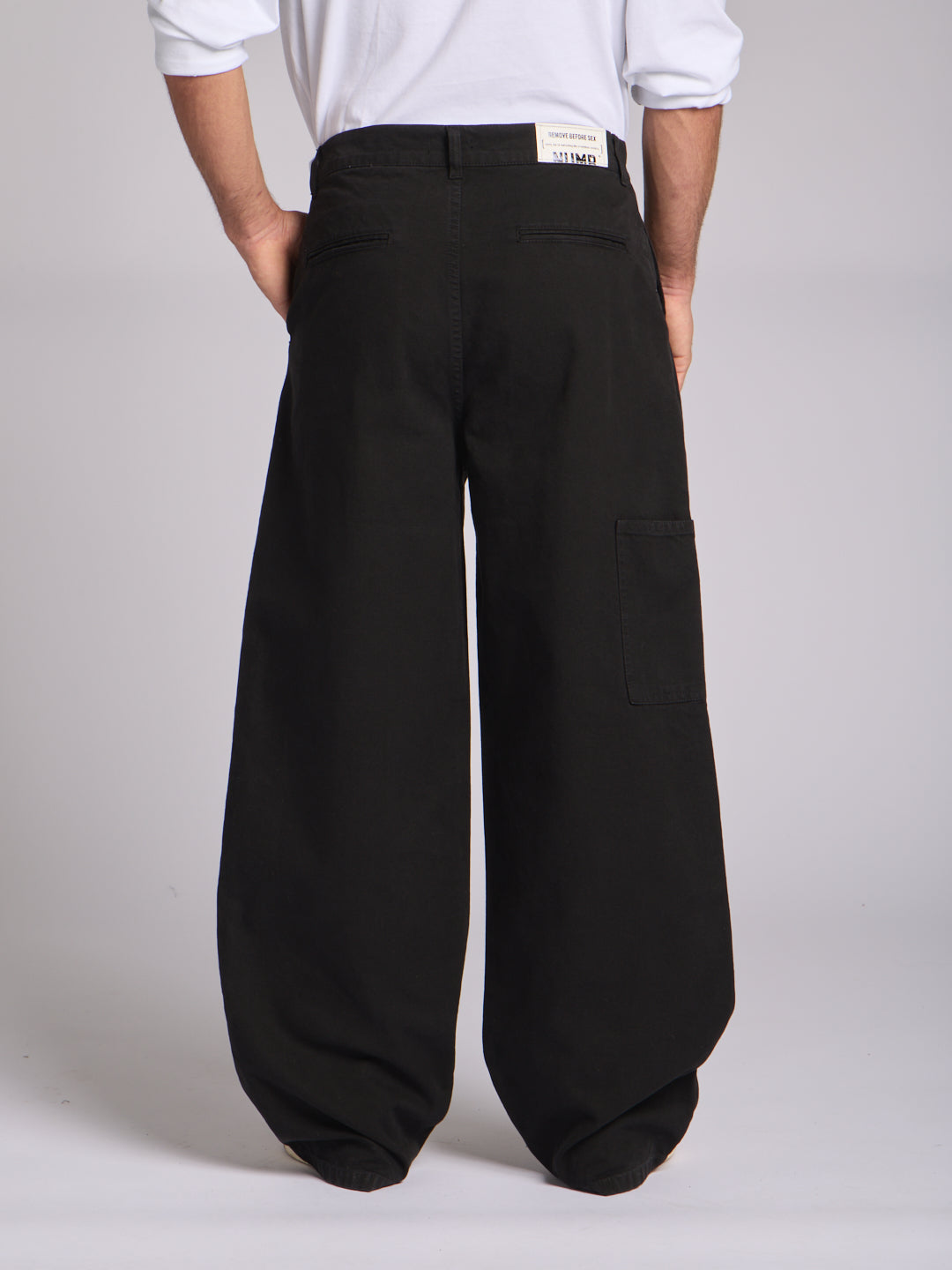 CANVAS PINCE TROUSERS
