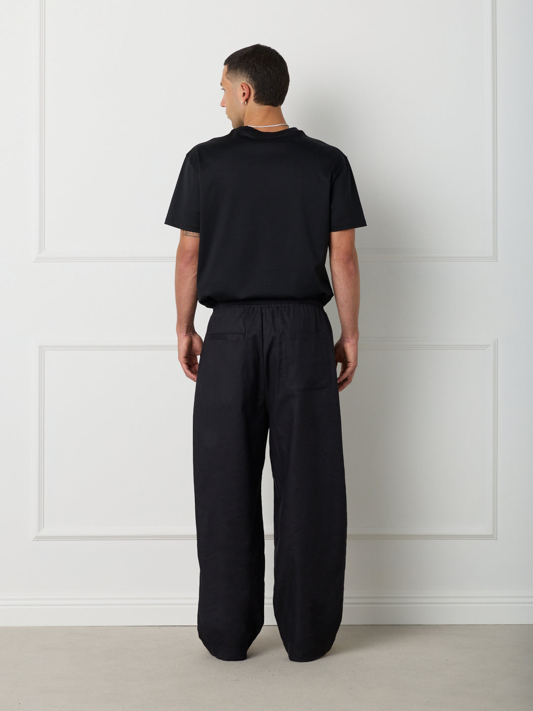 DUNE - LINEN COTTON BIGGY TROUSERS