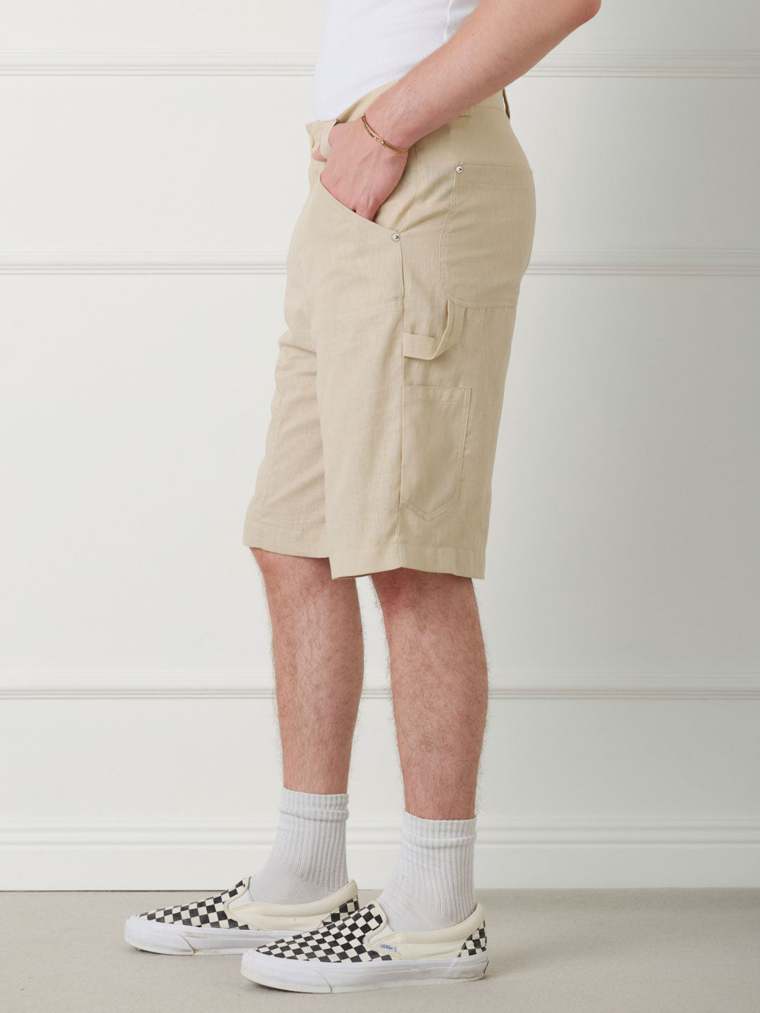 OASI - LINEN CARPENTER SHORTS