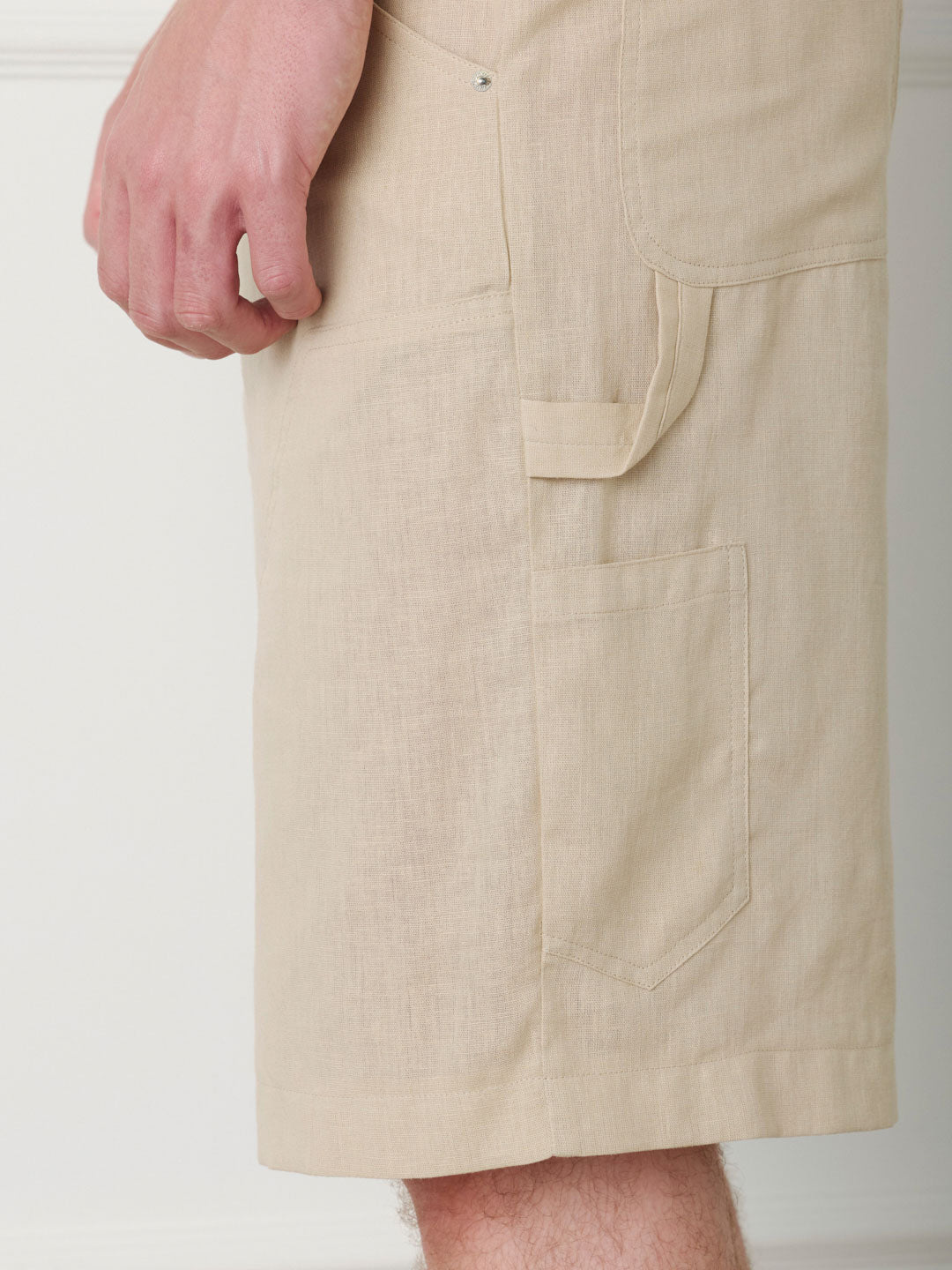 OASI - LINEN CARPENTER SHORTS