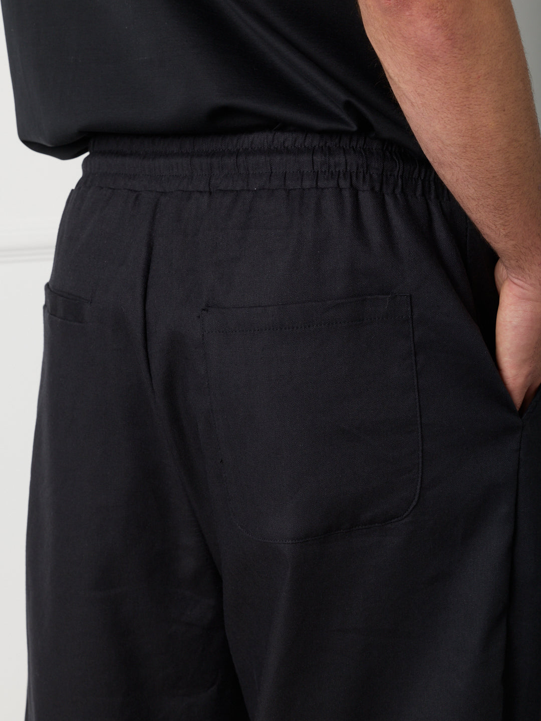 DUNE - LINEN COTTON BIGGY TROUSERS