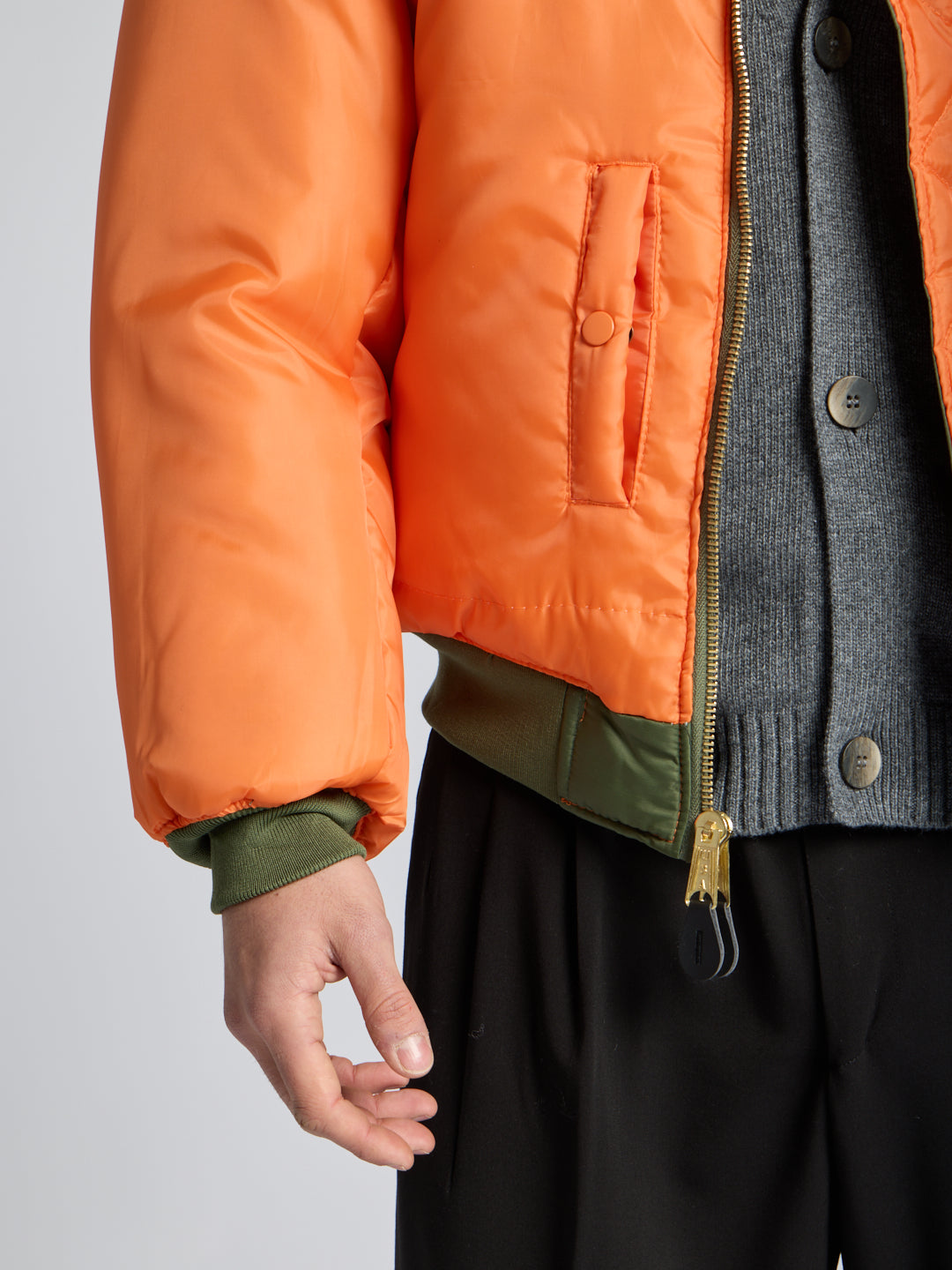 BOMBER AVIATOR DOUBLE FACE