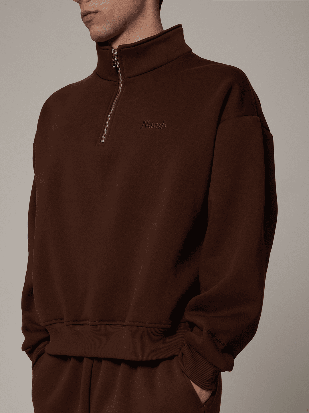 MY PERFECT HALF ZIP HOODIE