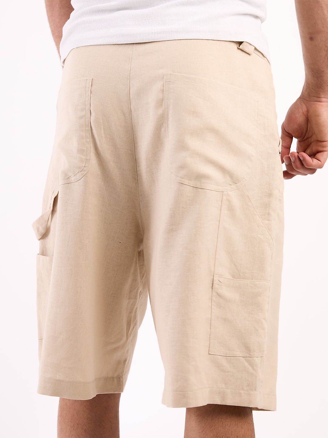 LINEN SHORTS