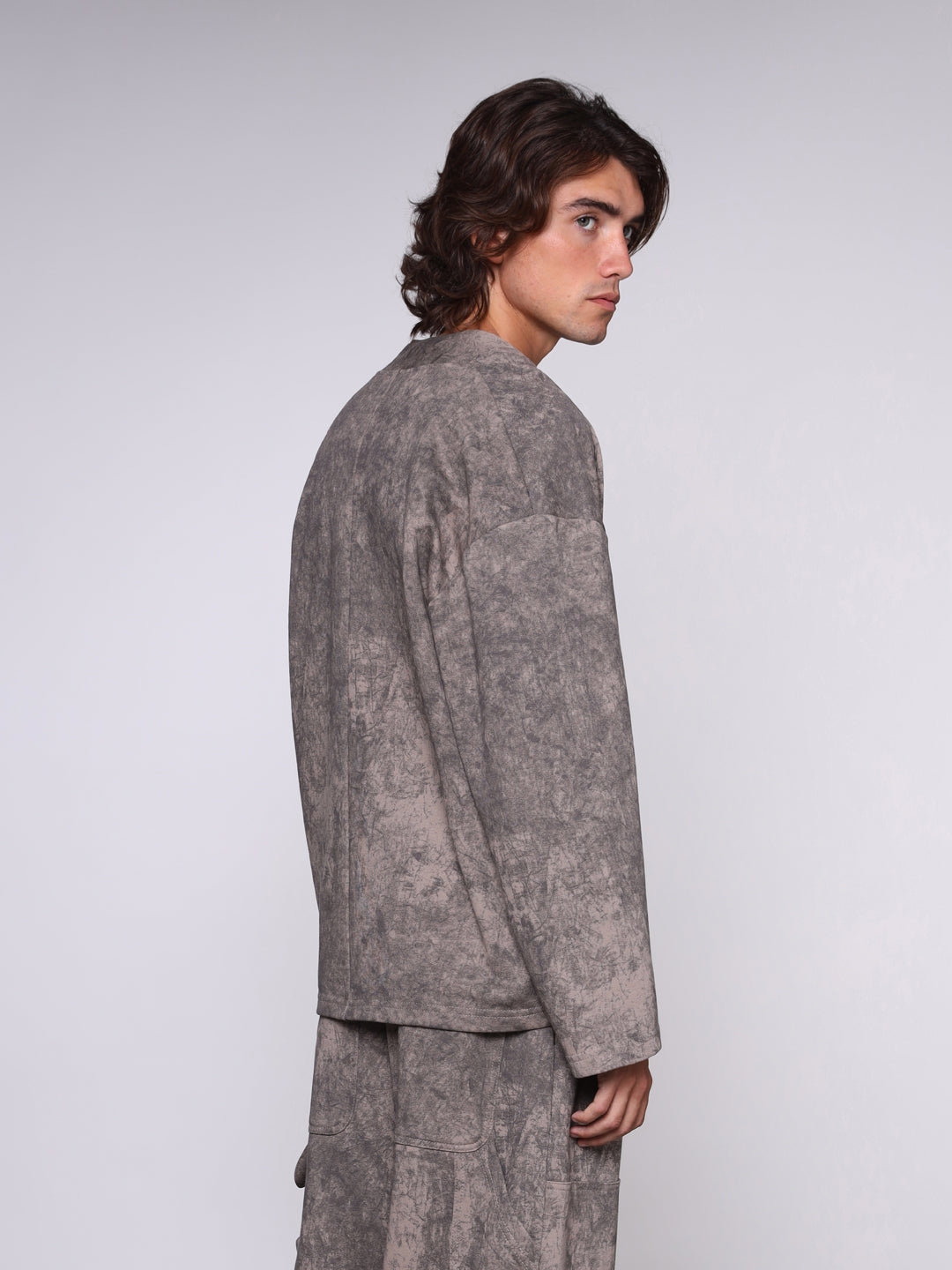 SWEATSHIRT CARDIGAN