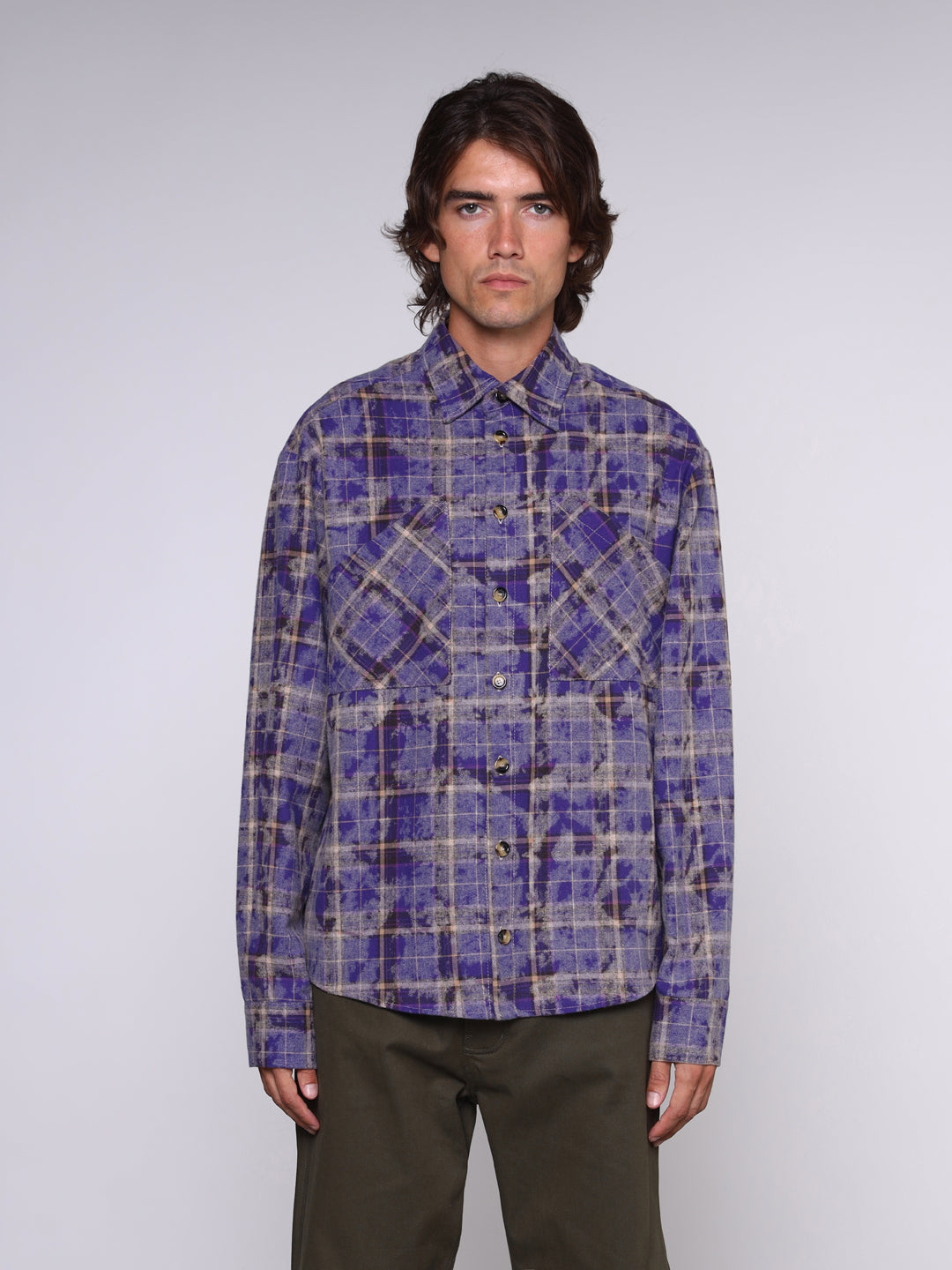 CHECKED FLANNEL SHIRT