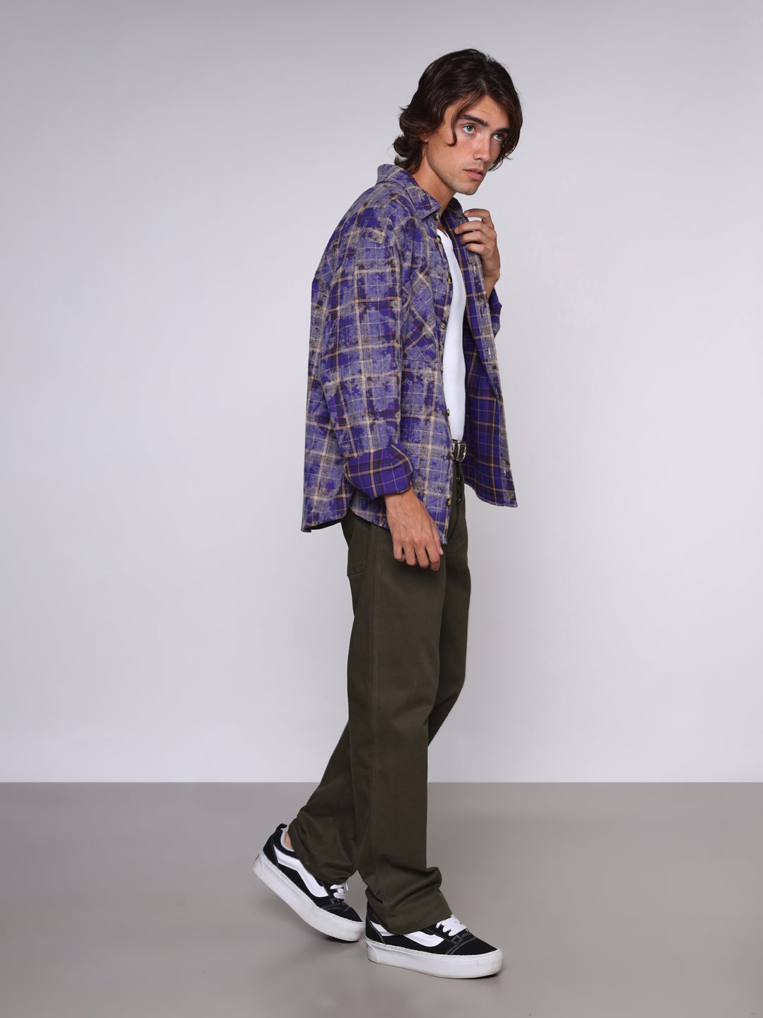 CHECKED FLANNEL SHIRT