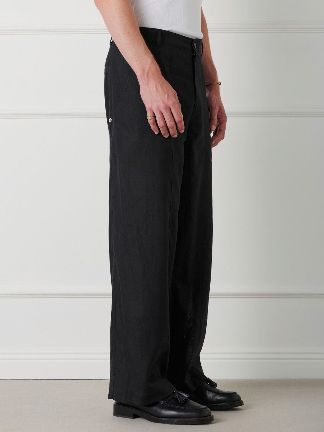 LINEN TROUSERS