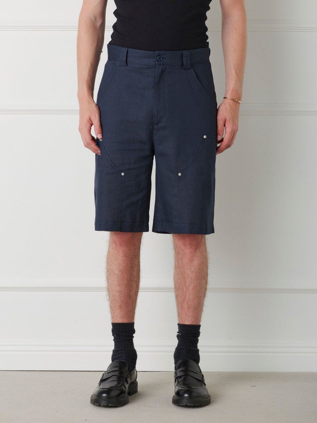 OASI - LINEN CARPENTER SHORTS