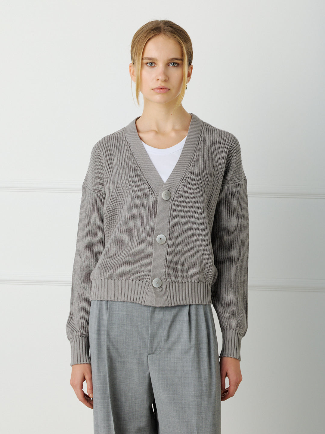 CARDIGAN COTTON SWEATER