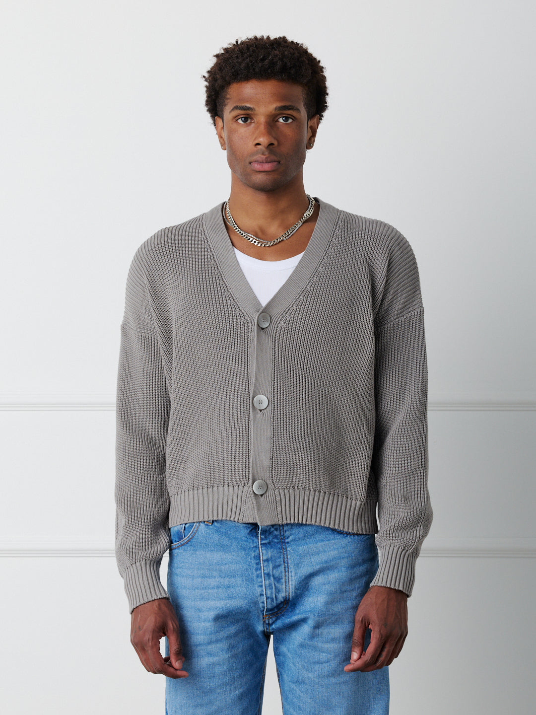 CARDIGAN COTTON SWEATER