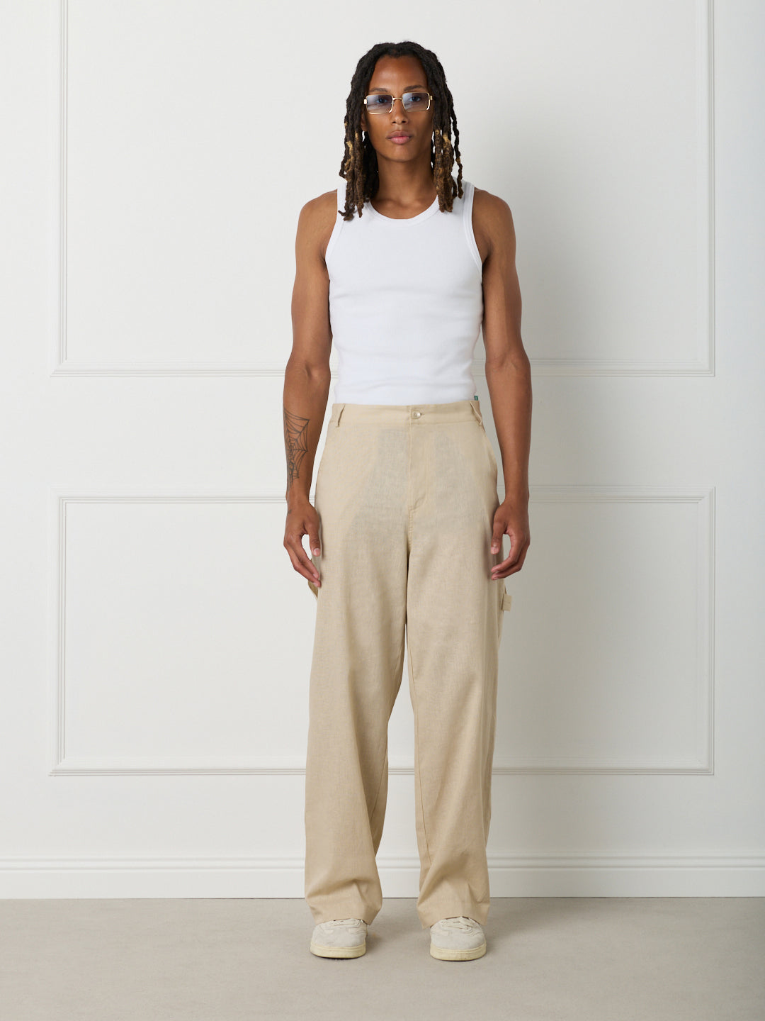 SAHARA - CARPENTER LINEN PANTS