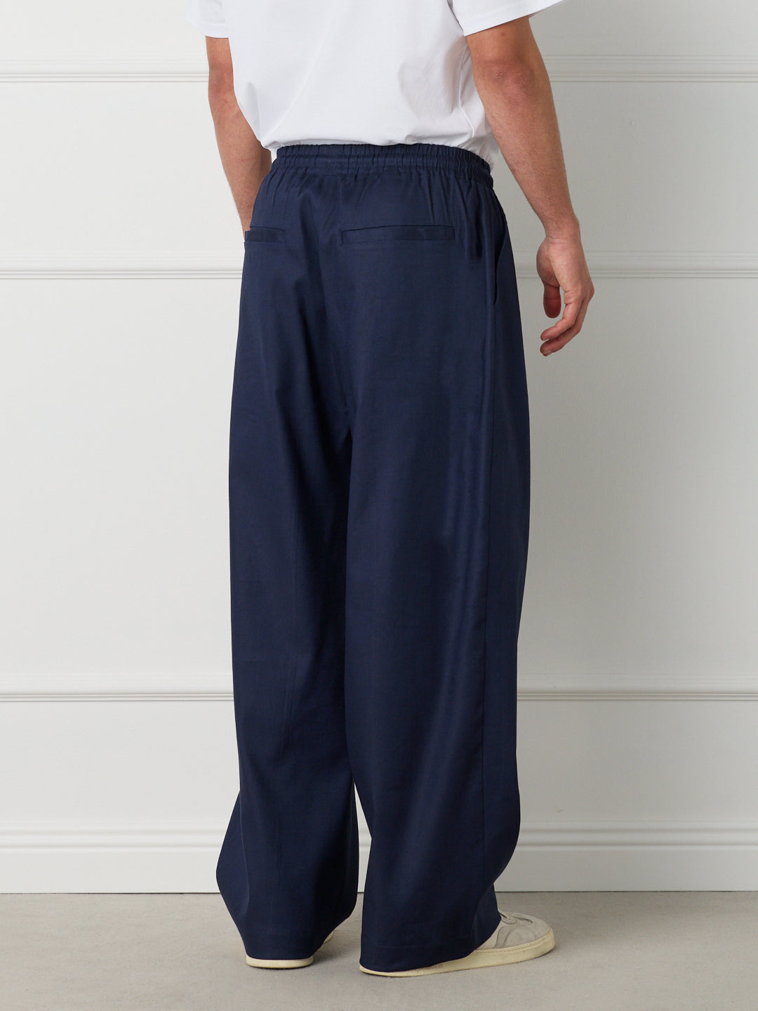DUNE - LINEN COTTON BIGGY TROUSERS