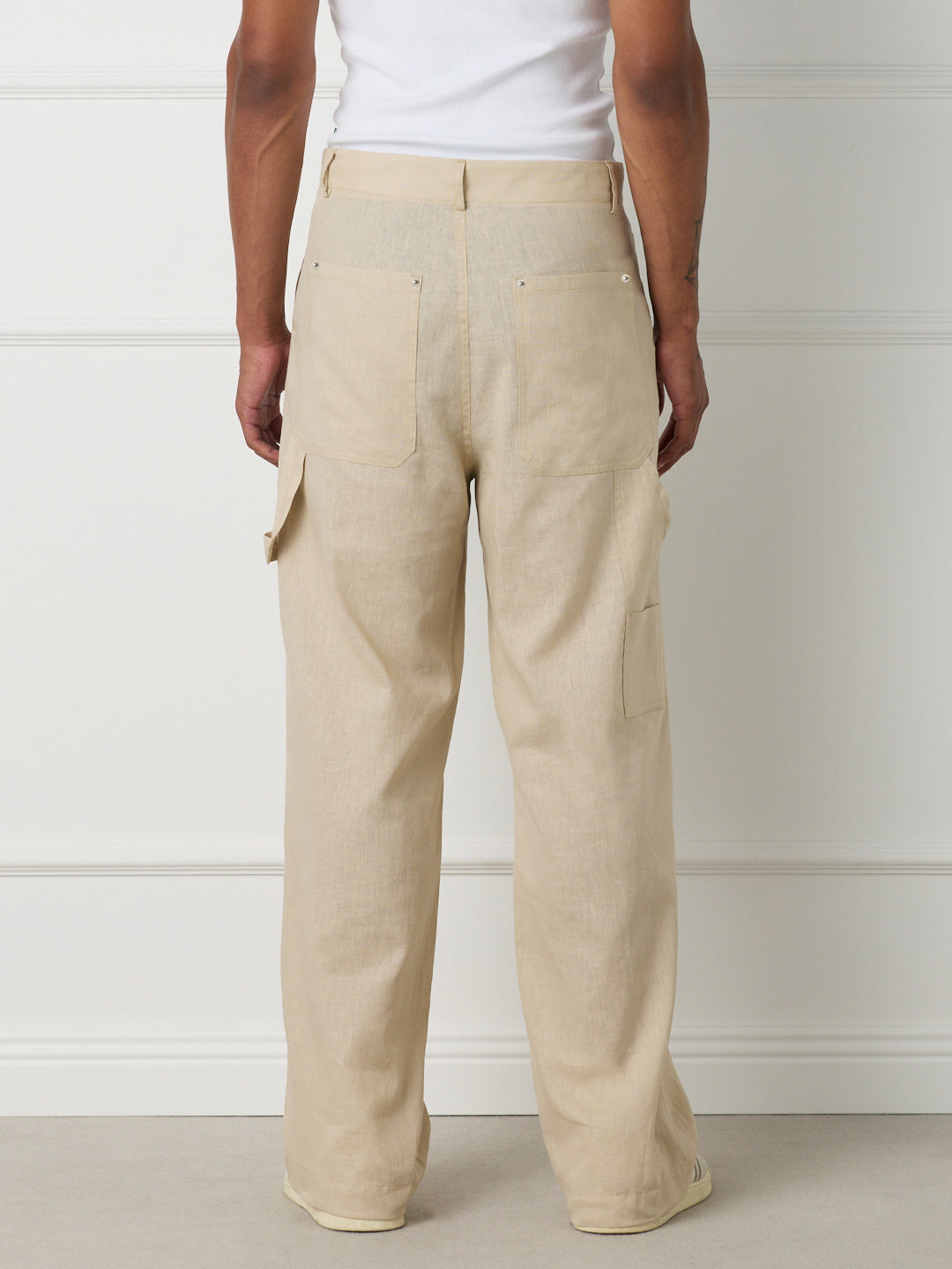 SAHARA - CARPENTER LINEN PANTS