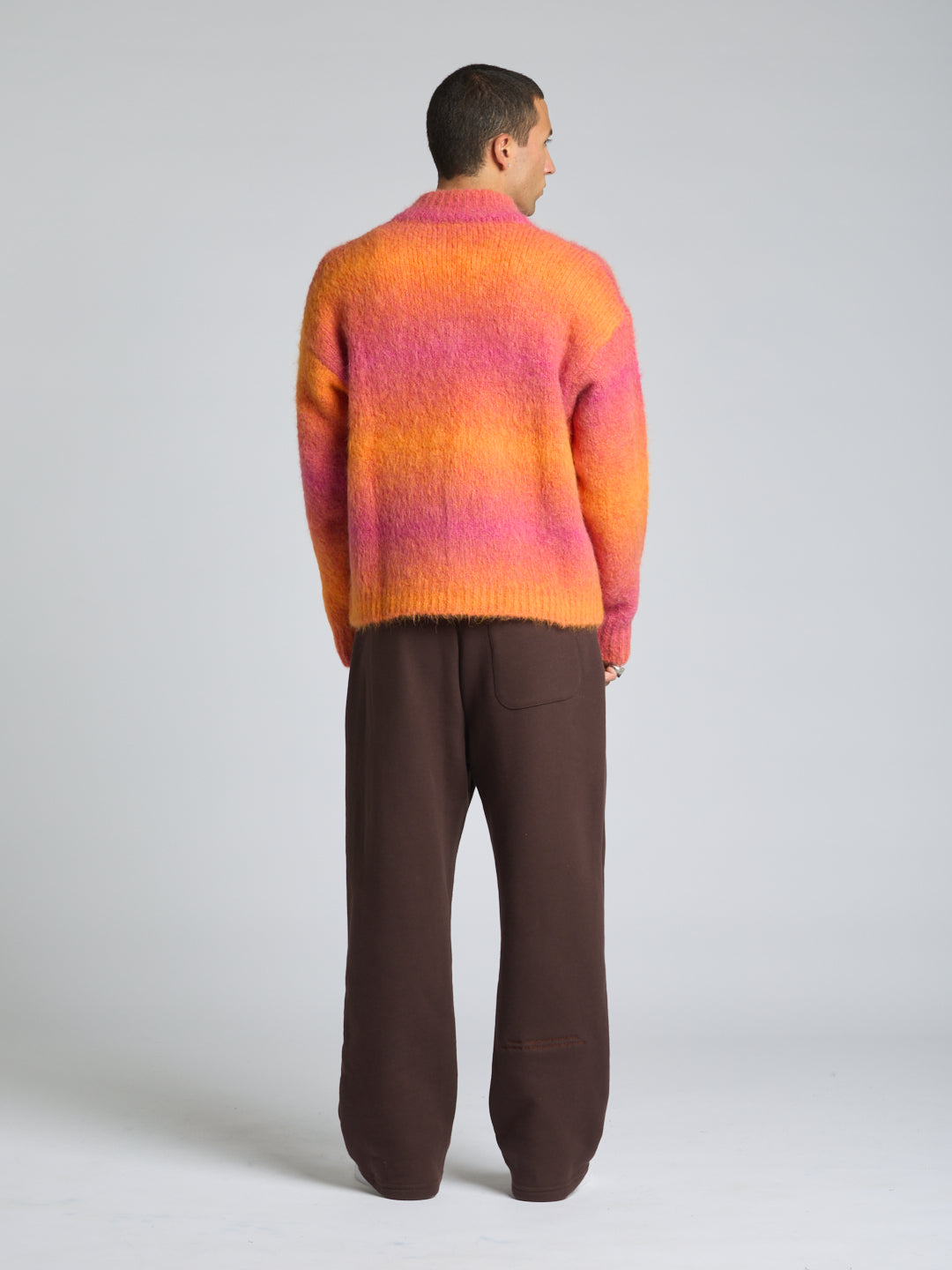 ZIP ALPACA SWEATER