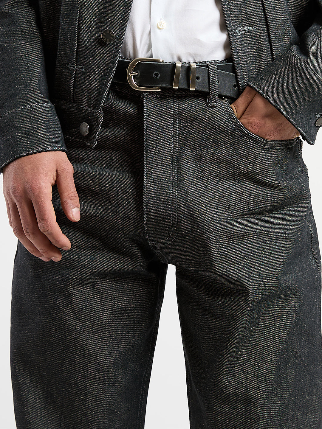 RAW DENIM JEANS