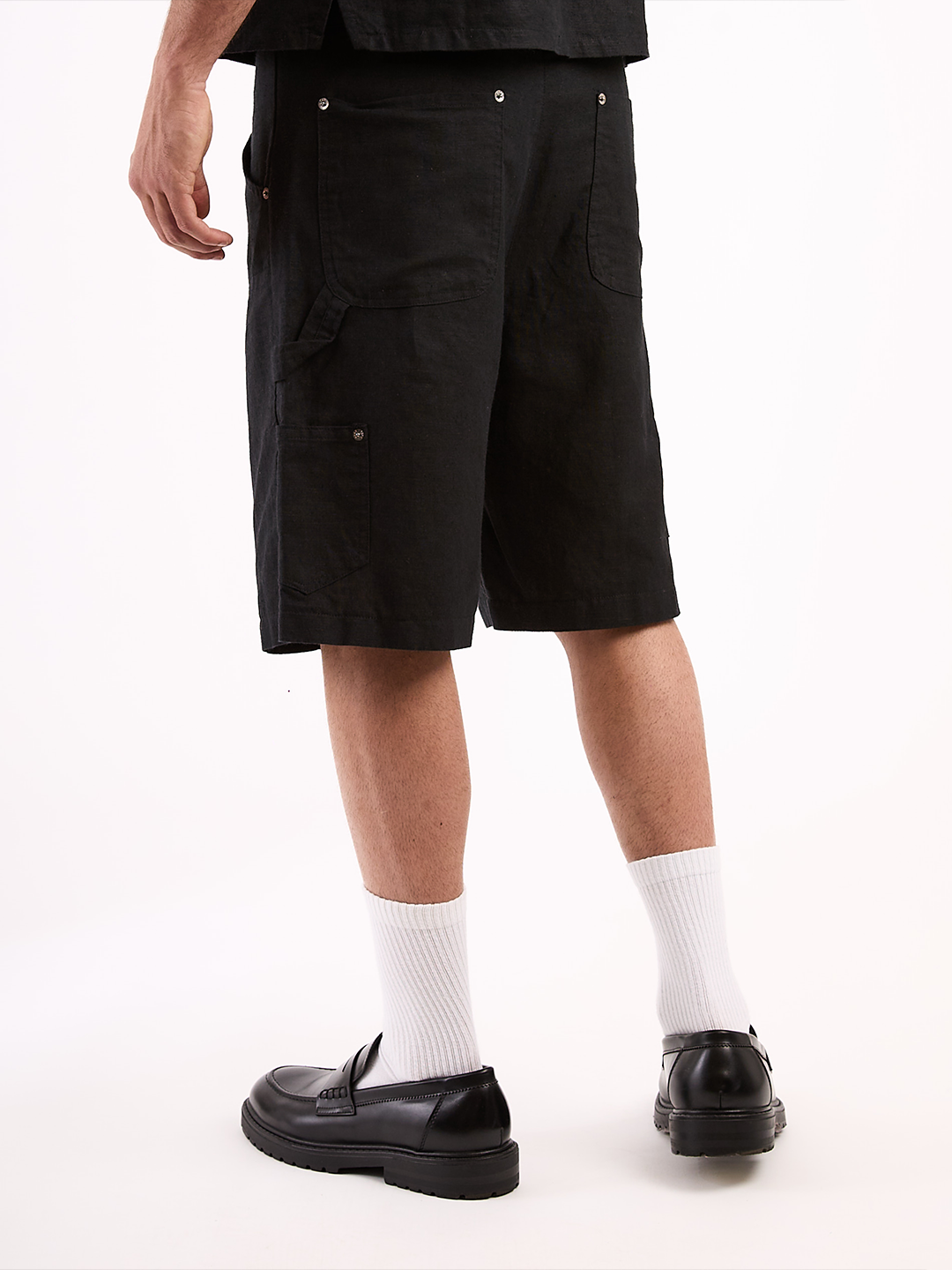 LINEN SHORTS