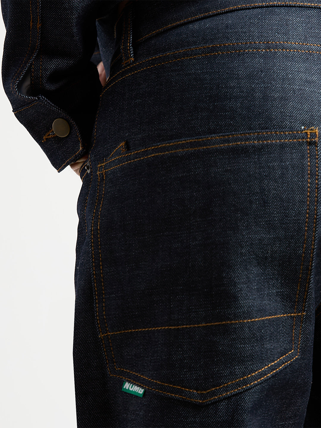 RAW DENIM JEANS