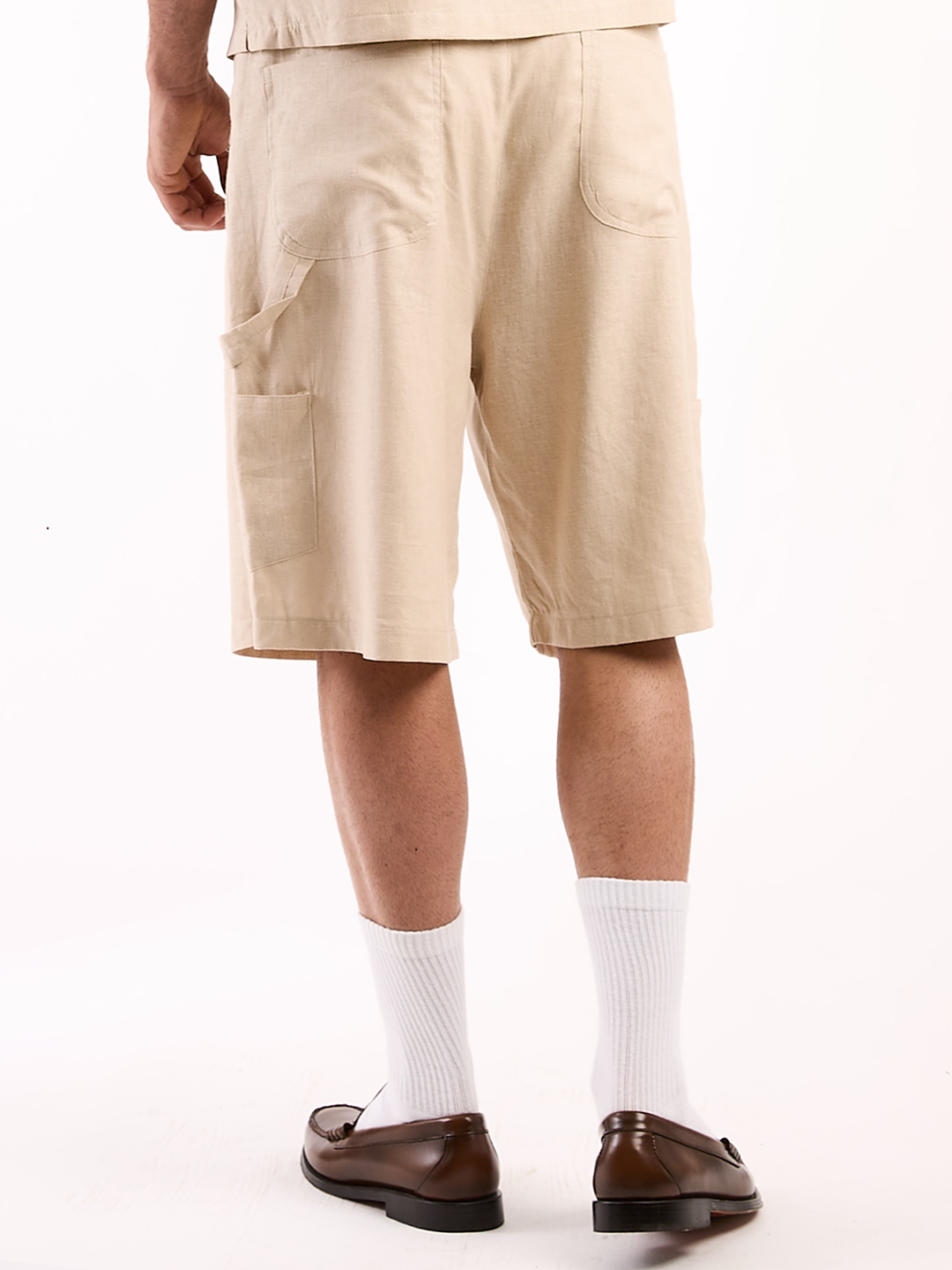 LINEN SHORTS