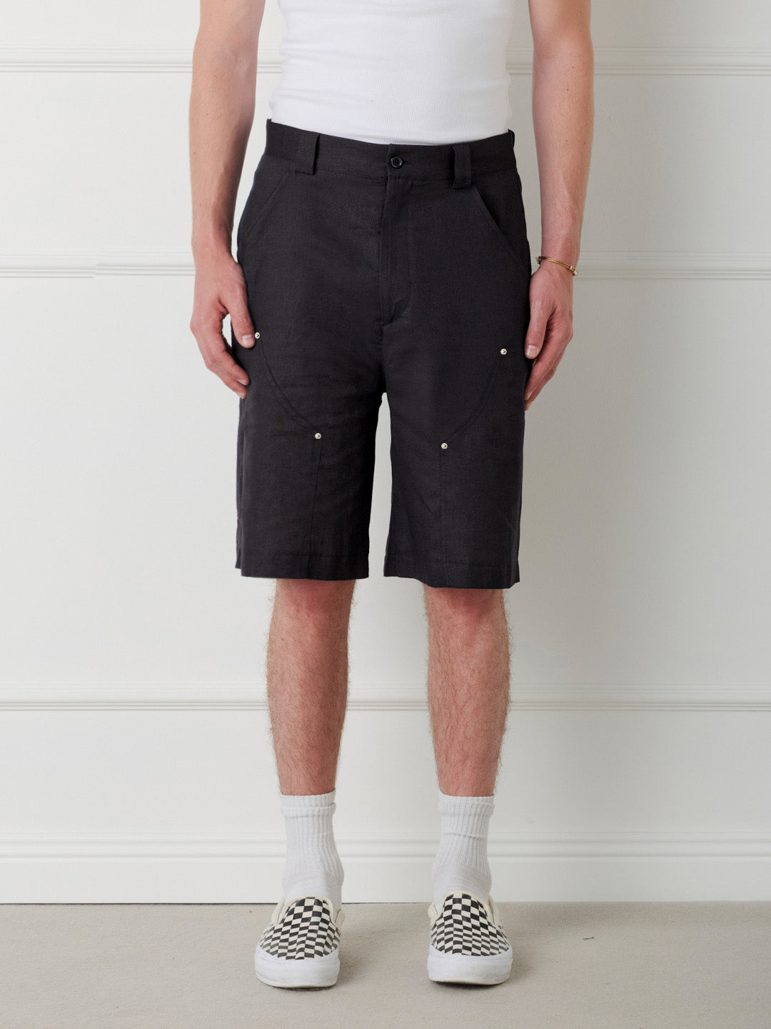 OASI - LINEN CARPENTER SHORTS