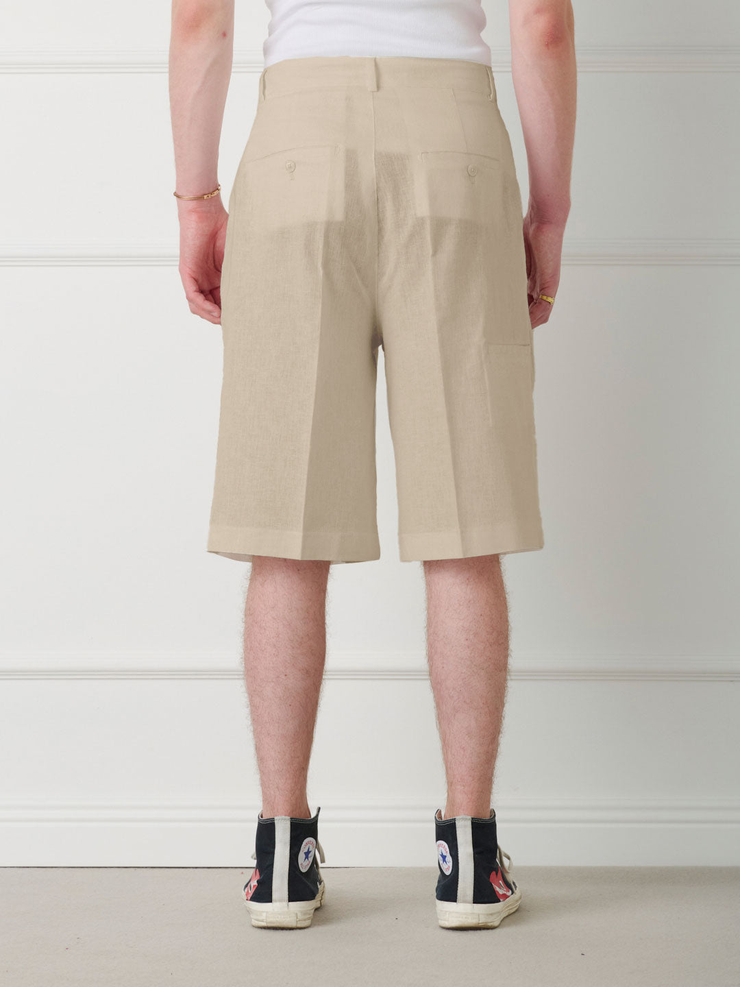 LINEN SHORTS