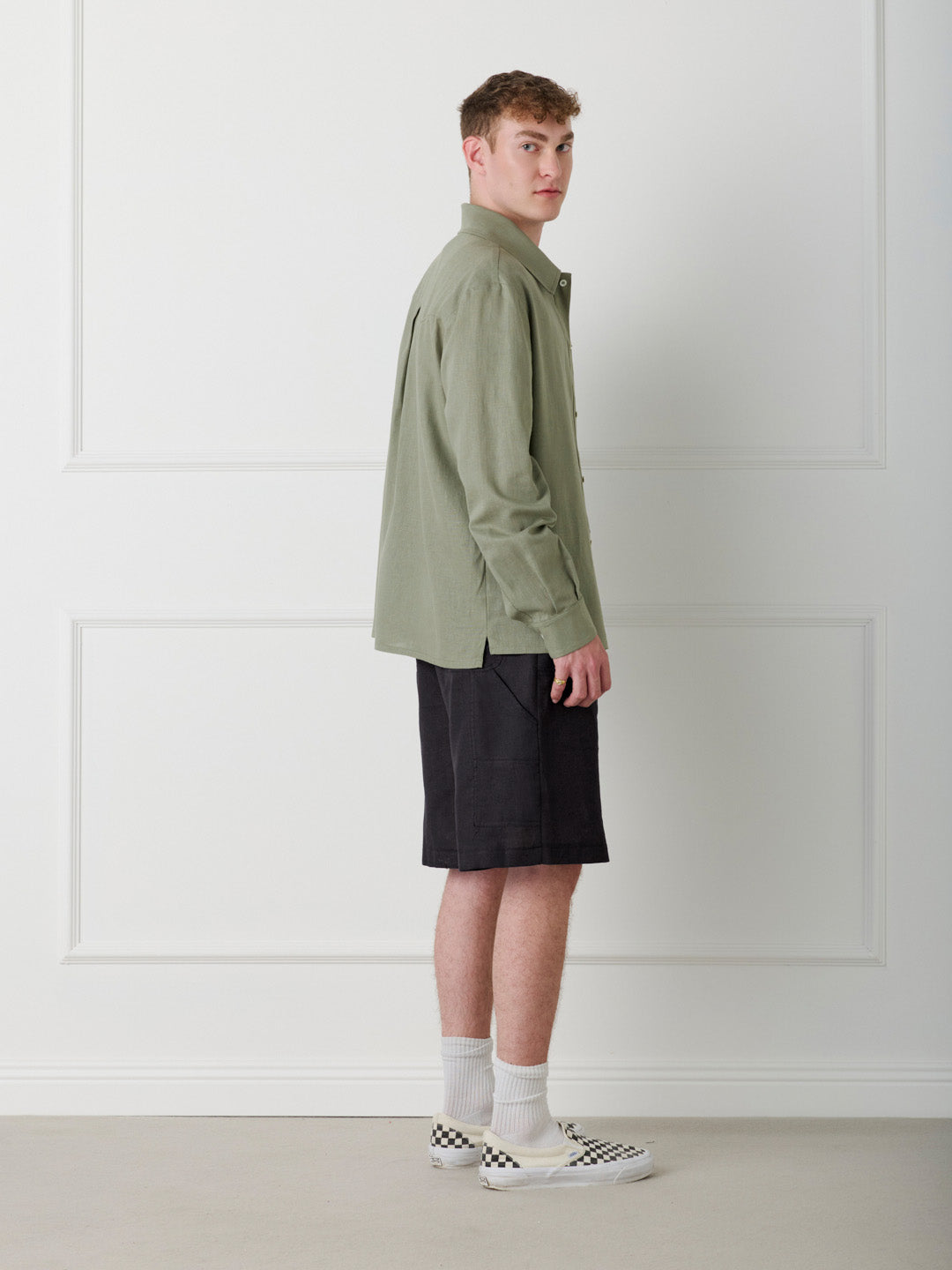 OASI - LINEN CARPENTER SHORTS