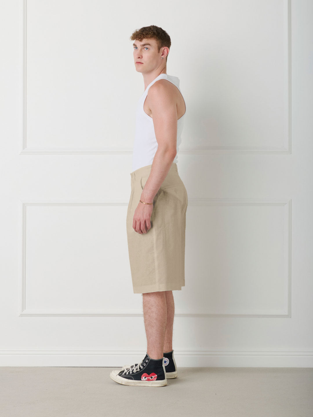 LINEN SHORTS