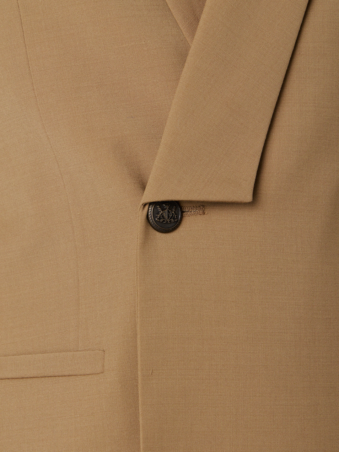 DOUBLE-BREASTED SHAWL COLLAR BLAZER